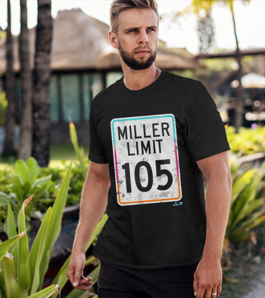 Mason Miller Limit 105 Speed Sign T-Shirt