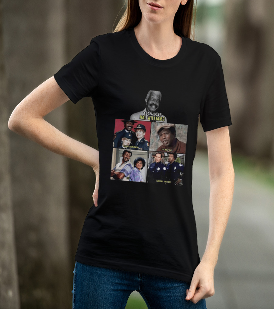 Hal Williams 1938 2026 Private Benjamin The Waltons 227 Sanford And Sons T-Shirt