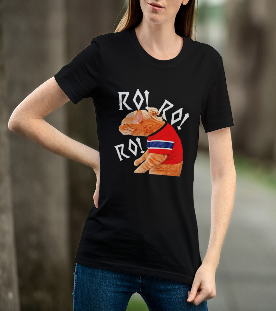 Ro Ro Ro Norwegian Cat El Michi Meme Norway T-Shirt