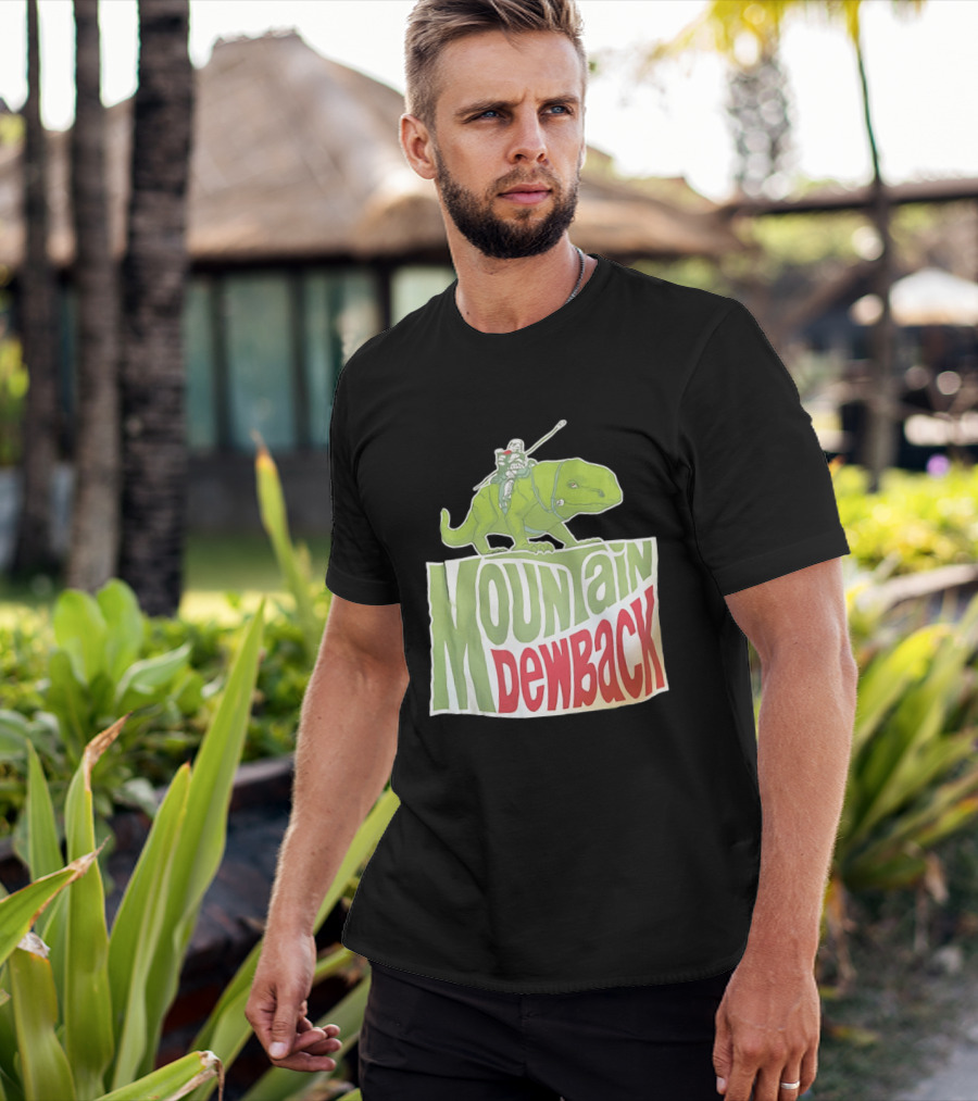 Mountain Dewback Star Wars Stormtrooper Riding Alien Creature T-Shirt