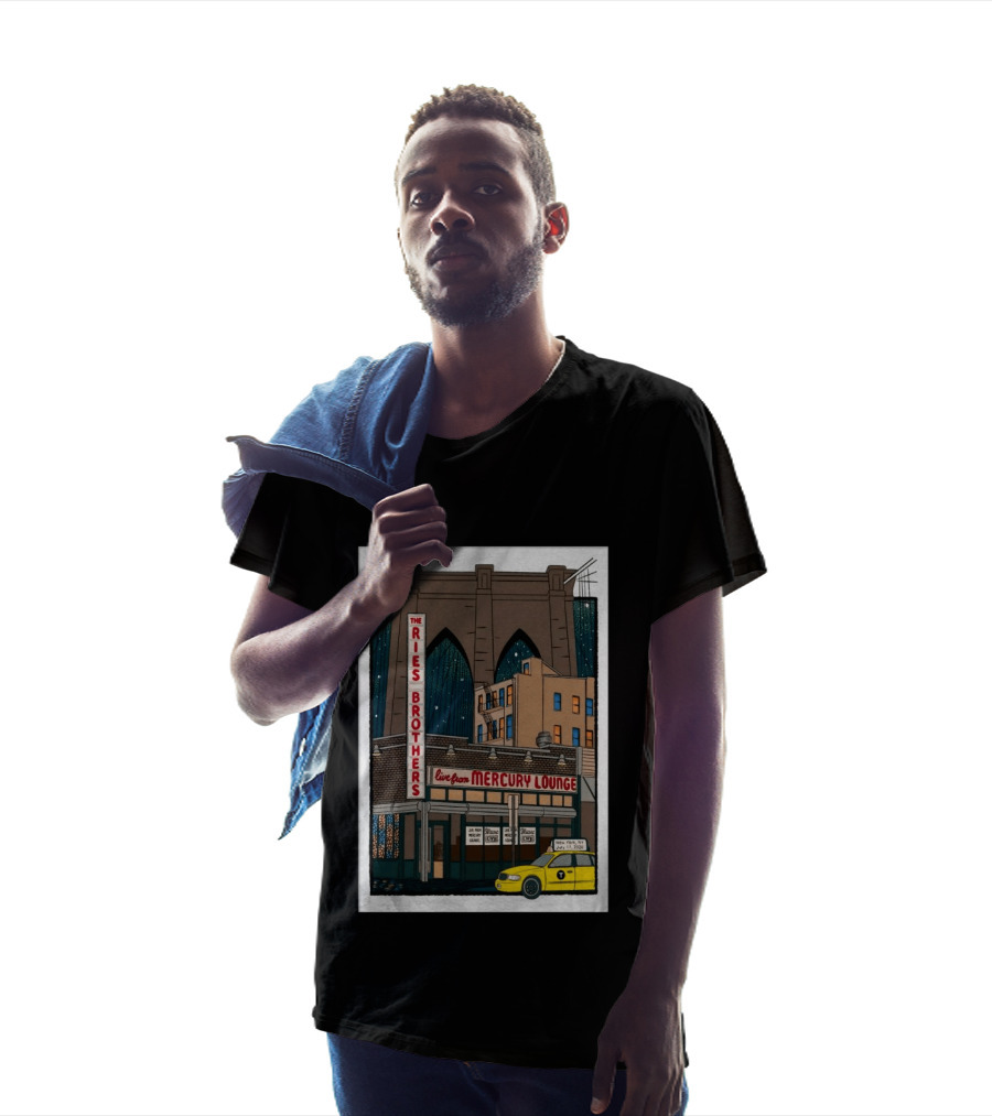 The Ries Brothers Live Mercury Lounge NYC Jul 17 2026 Brooklyn Bridge T-Shirt