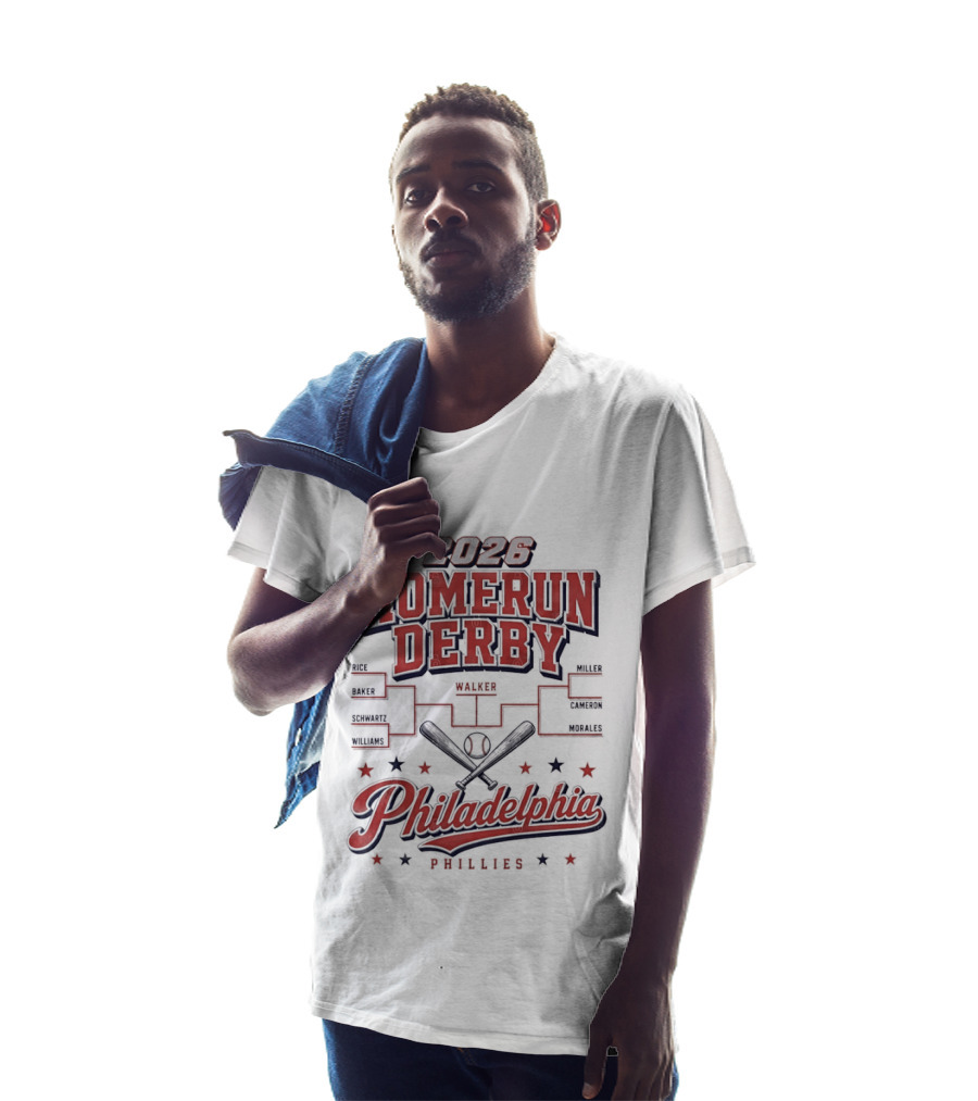 2026 Homerun Derby Philadelphia Phillies Tournament T-Shirt