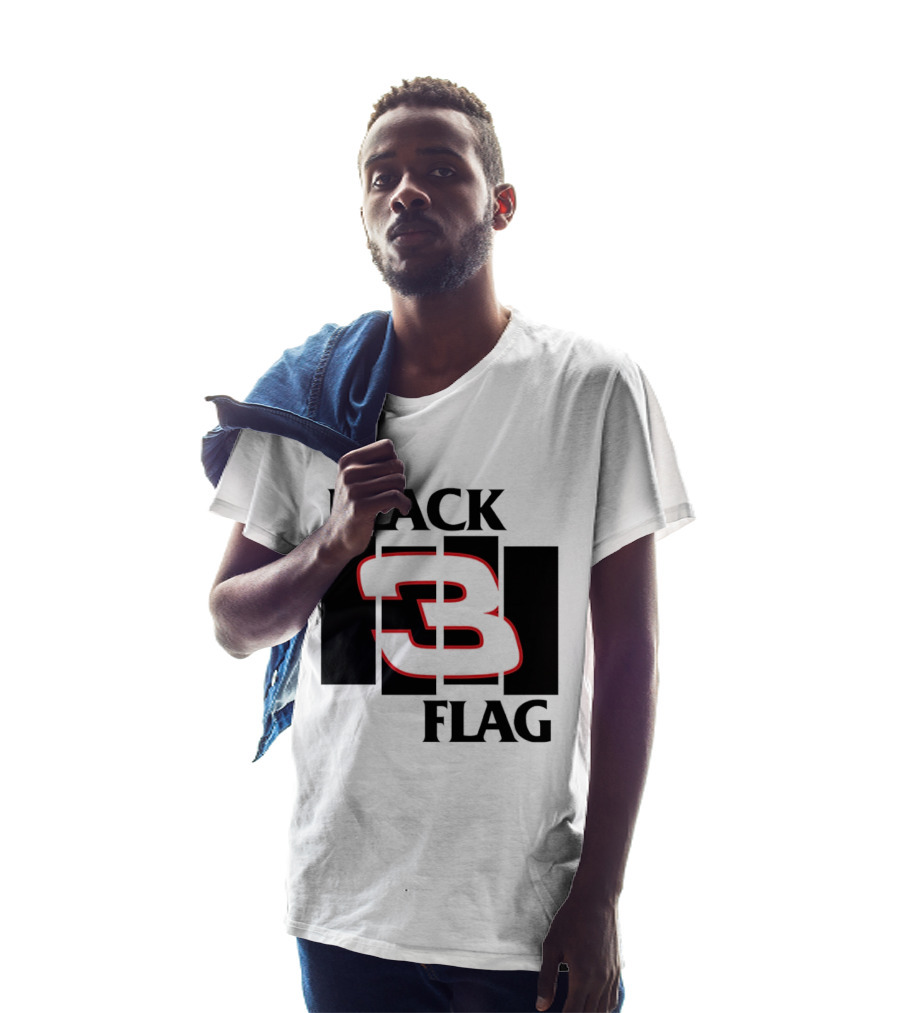 Black Flag 3 Hardcore Punk T-Shirt