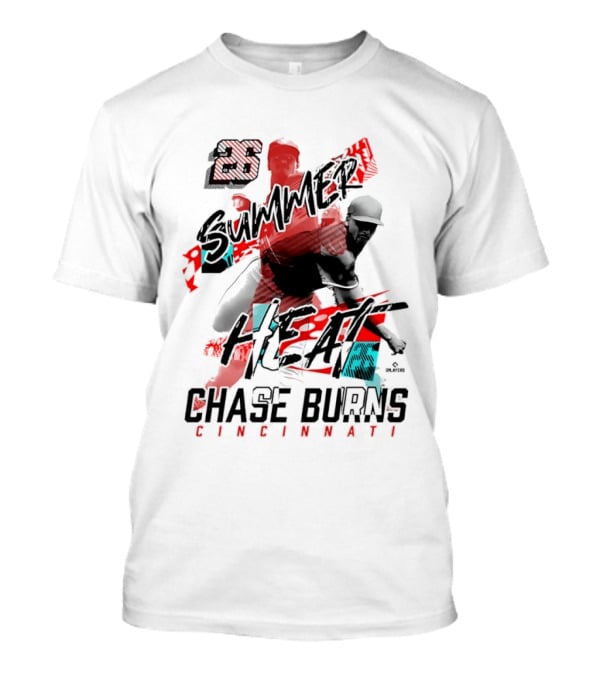 26 Summer Heat Chase Burns Cincinnati Reds T-Shirt