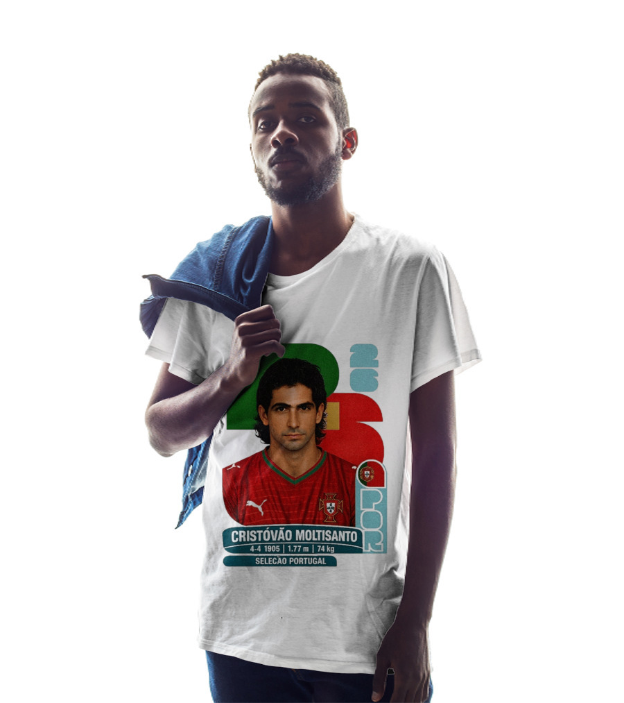 Cristóvão Moltisanto Seleção Portugal 2026 Soccer Card T-Shirt