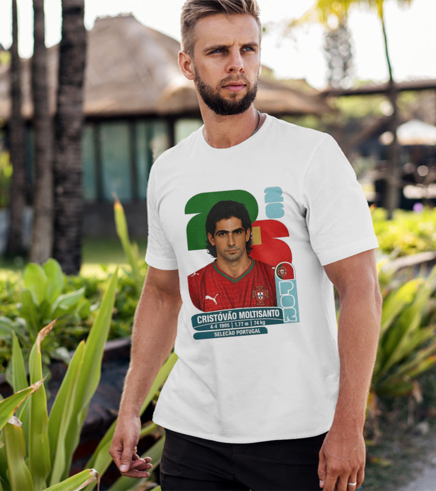 Cristóvão Moltisanto Seleção Portugal 2026 Soccer Card T-Shirt