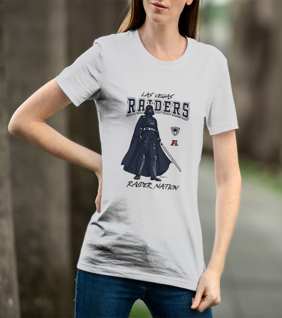 Las Vegas Raiders Raider Nation Darth Vader NFL T-Shirt