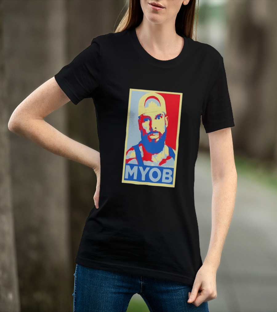 MYOB Bearded Man Hope Style Mind Your Own Business T-Shirt
