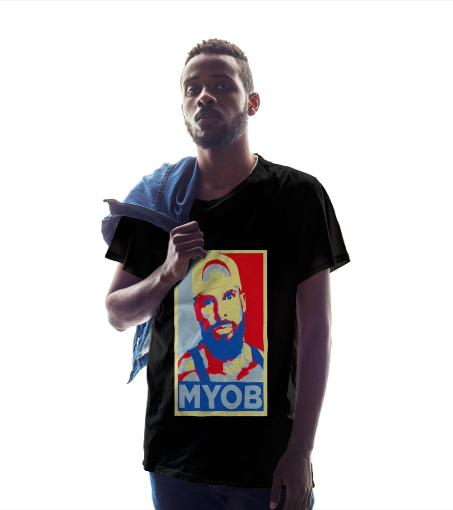 MYOB Bearded Man Hope Style Mind Your Own Business T-Shirt