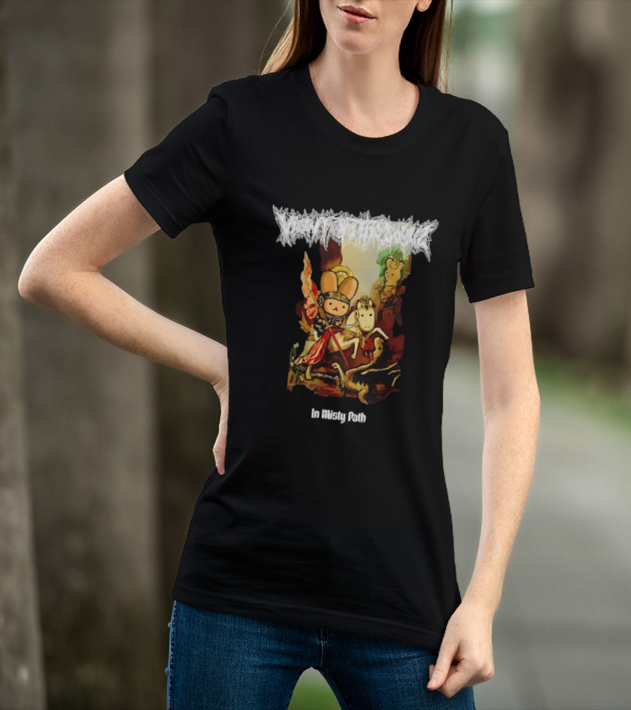 View From The Soul In Misty Path T-Shirt