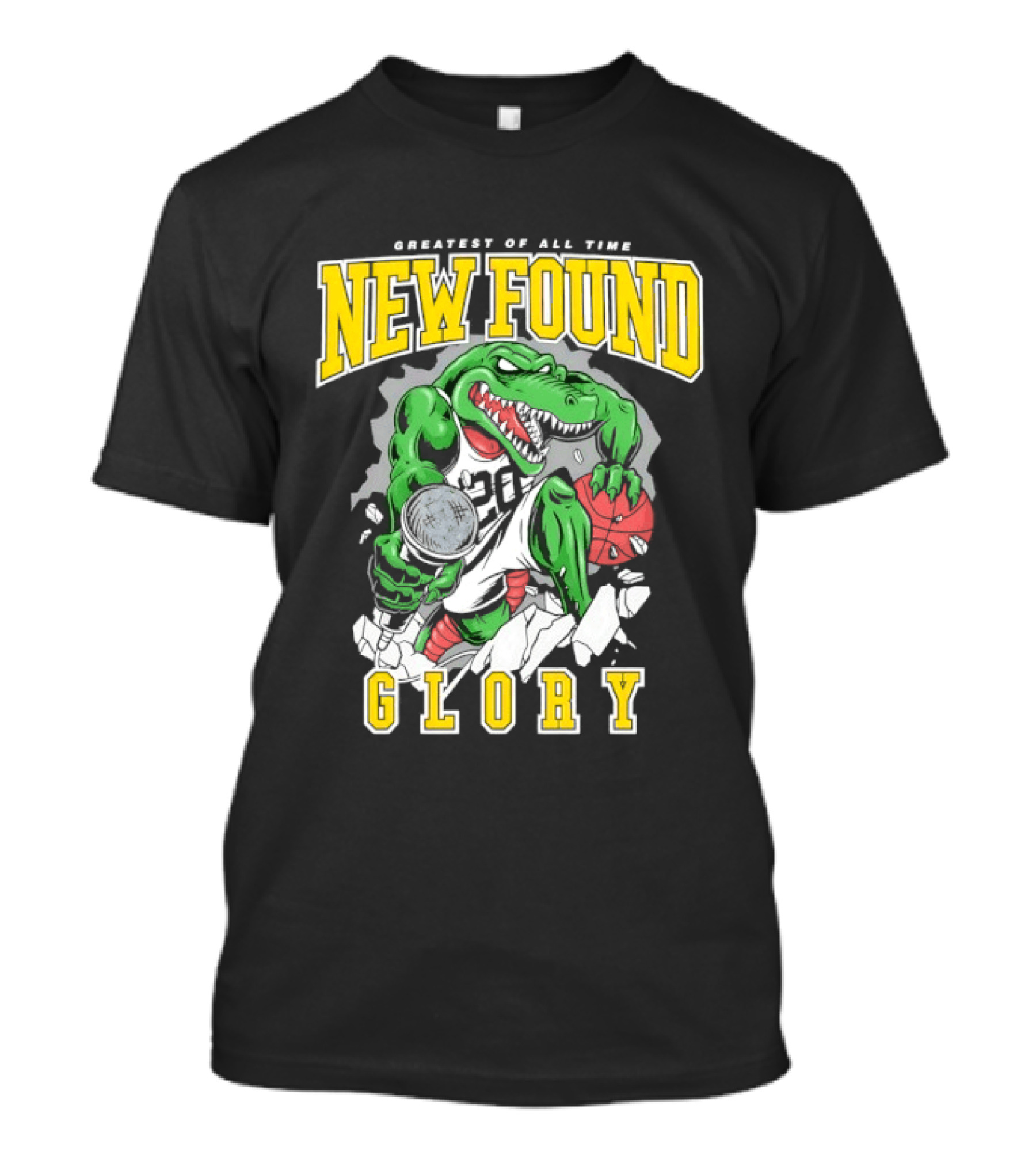 New Found Glory Greatest Of All Time Alligator Pop Punk 30 T-Shirt