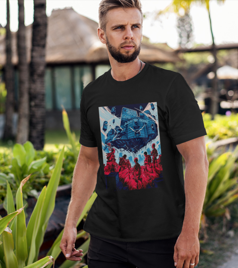 311 Live July 18 2026 Ocean Casino Resort Atlantic City NJ Artwork Soldier Scene T-Shirt