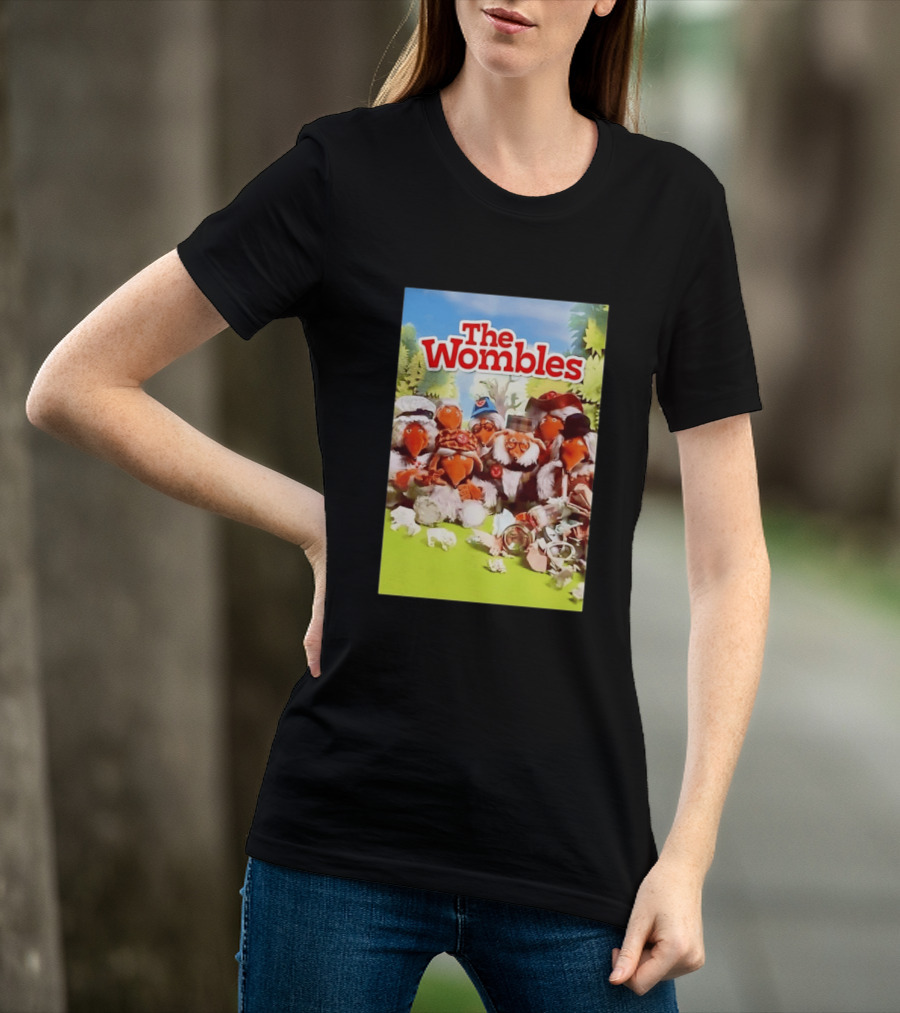 The Wombles Cartoon Characters Cleanup Adventure T-Shirt