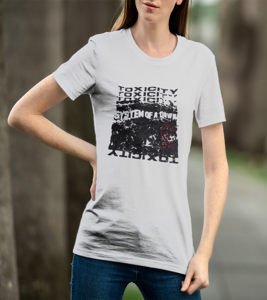 System Of A Down Toxicity Album Tracklist Prison Song Needles Deer Dance Chop Suey Bounce Forest Aerials Arto T-Shirt