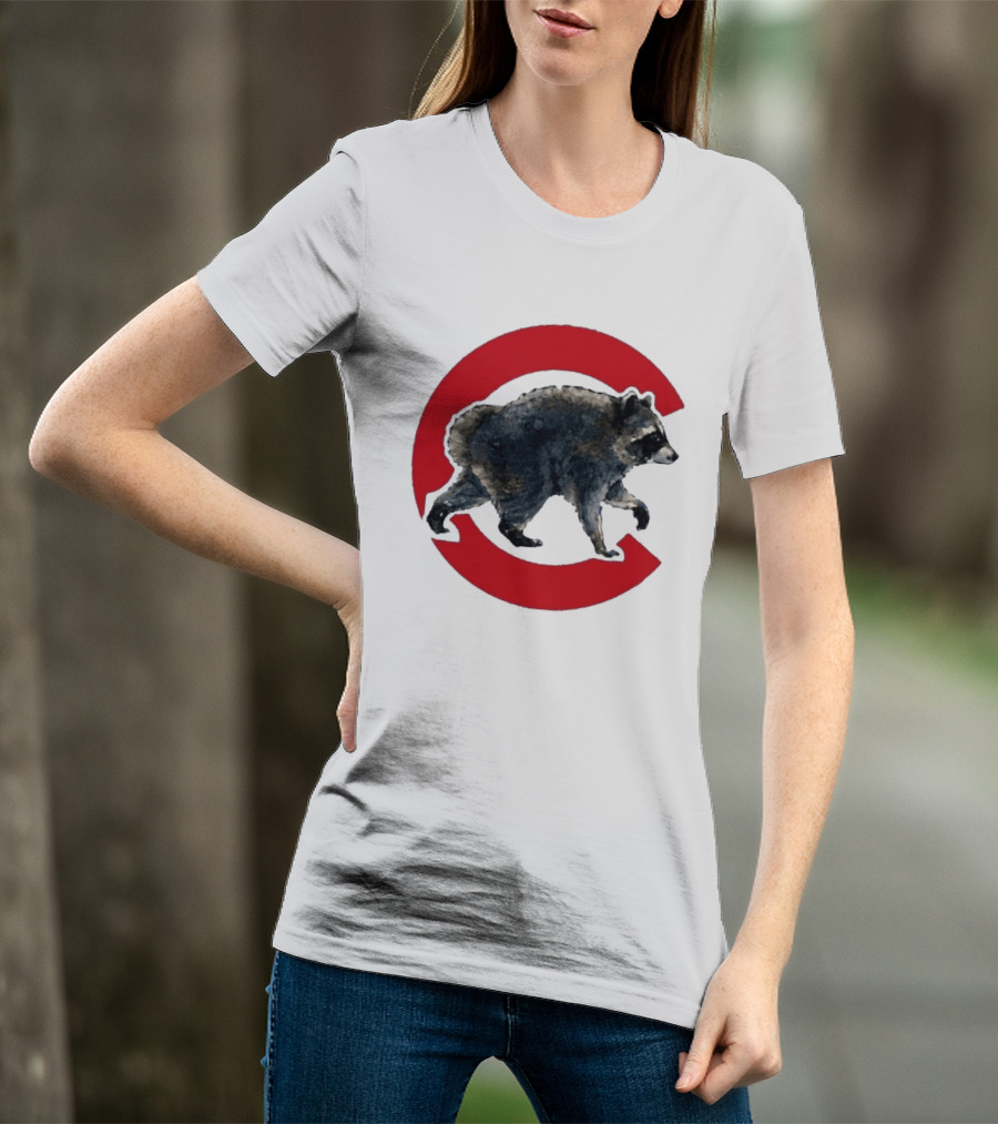 Cubs C Raccoon Jimothy T-Shirt