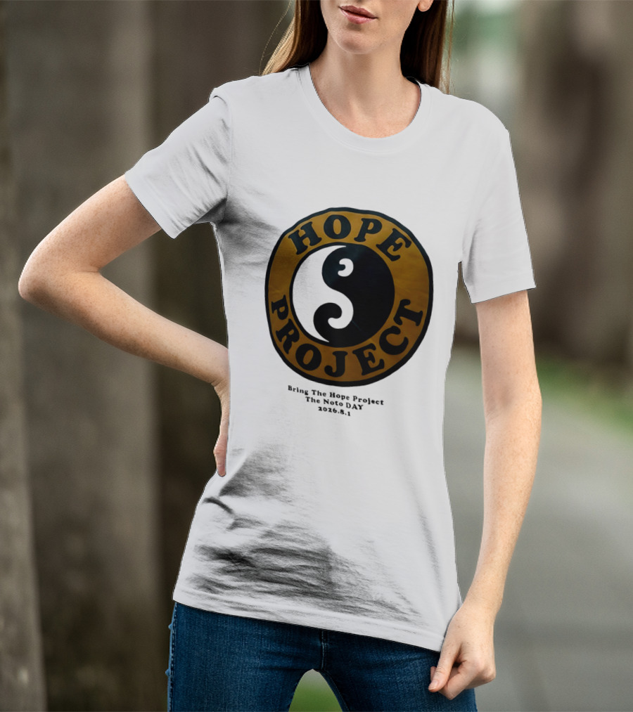 Hope Project Yin Yang Bring The Noto Day 202681 Charity T-Shirt