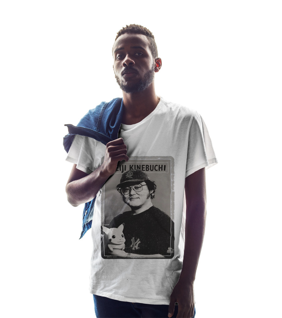 KEIJI KINEBUCHI Memorial 1956 2002 Pikachu NY Yankees Hat T-Shirt