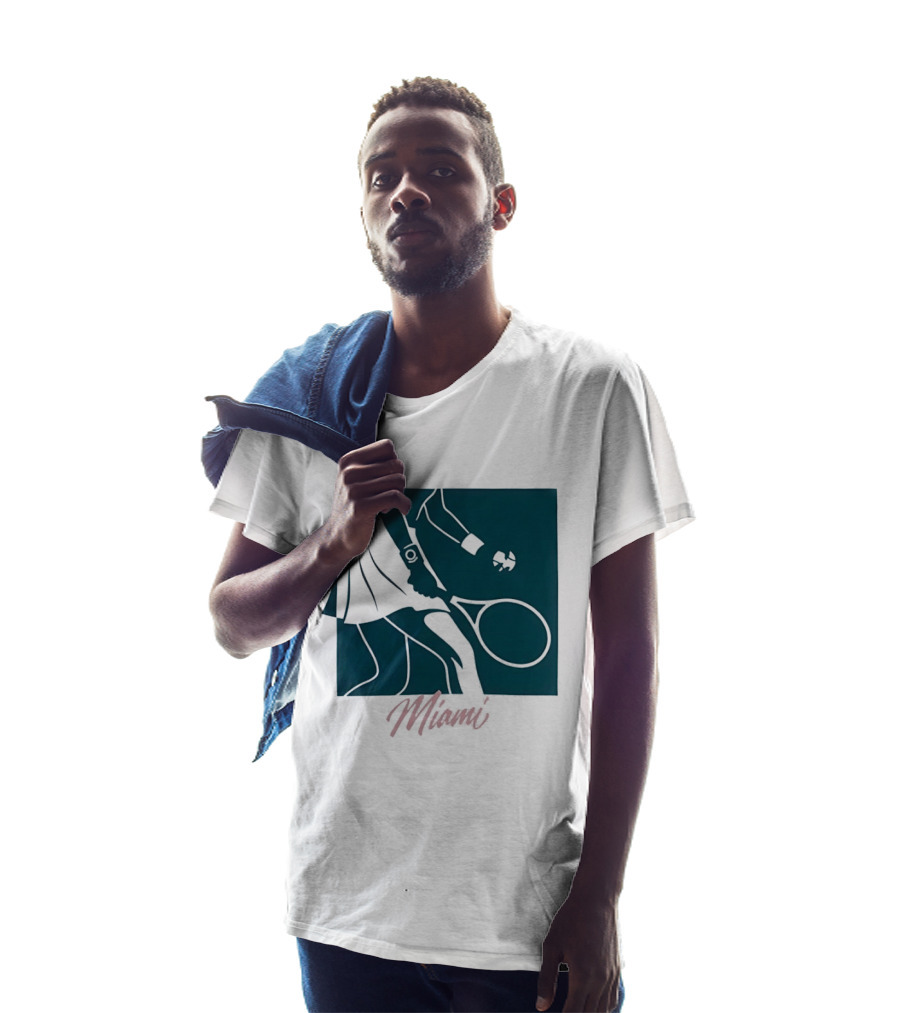 Miami Tennis Player T-Shirt