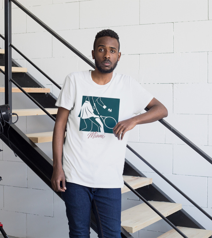 Miami Tennis Player T-Shirt