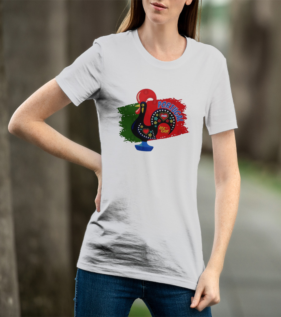 Portugal 2025 Lez Go Galo De Barcelos Rooster T-Shirt