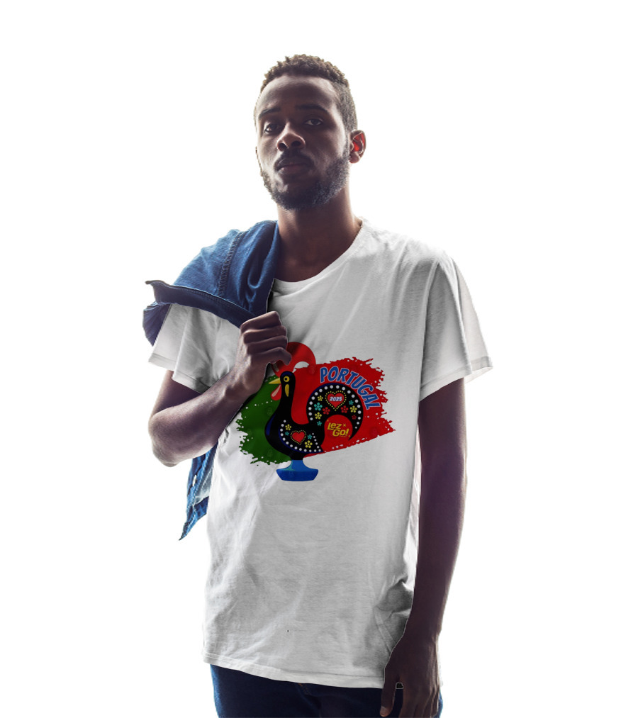Portugal 2025 Lez Go Galo De Barcelos Rooster T-Shirt