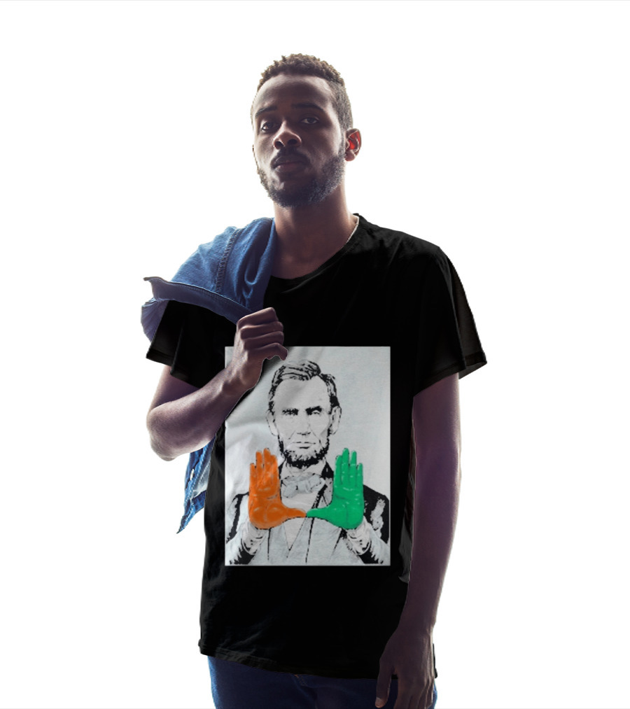Abraham Lincoln Miami Hurricanes U Hands T-Shirt