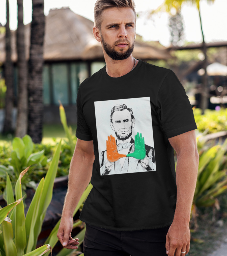 Abraham Lincoln Miami Hurricanes U Hands T-Shirt