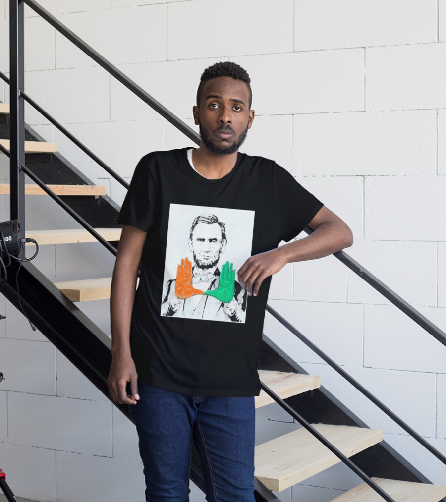 Abraham Lincoln Miami Hurricanes U Hands T-Shirt
