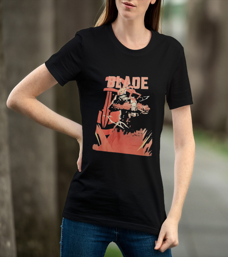Blade Marvel Comic Vampire Hunter T-Shirt