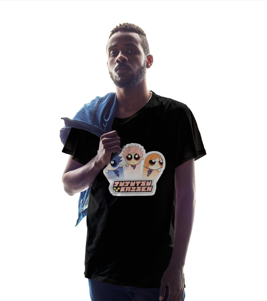 Jujutsu Kaisen Powerpuff Inspired Characters T-Shirt