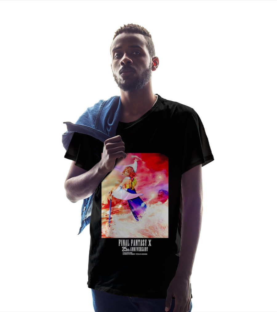 Final Fantasy X 25th Anniversary Yuna Square Enix T-Shirt
