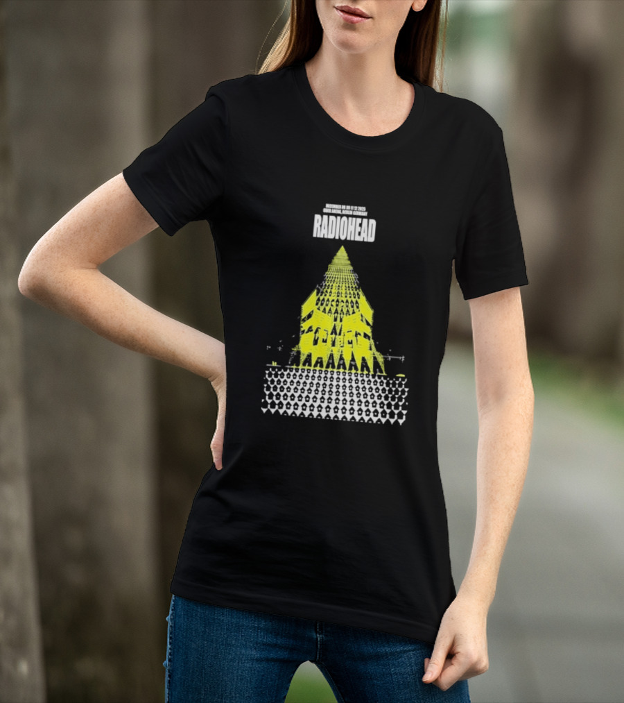 Radiohead Berlin 2025 Tour Dates Uber Arena Germany December 8 9 11 12 T-Shirt