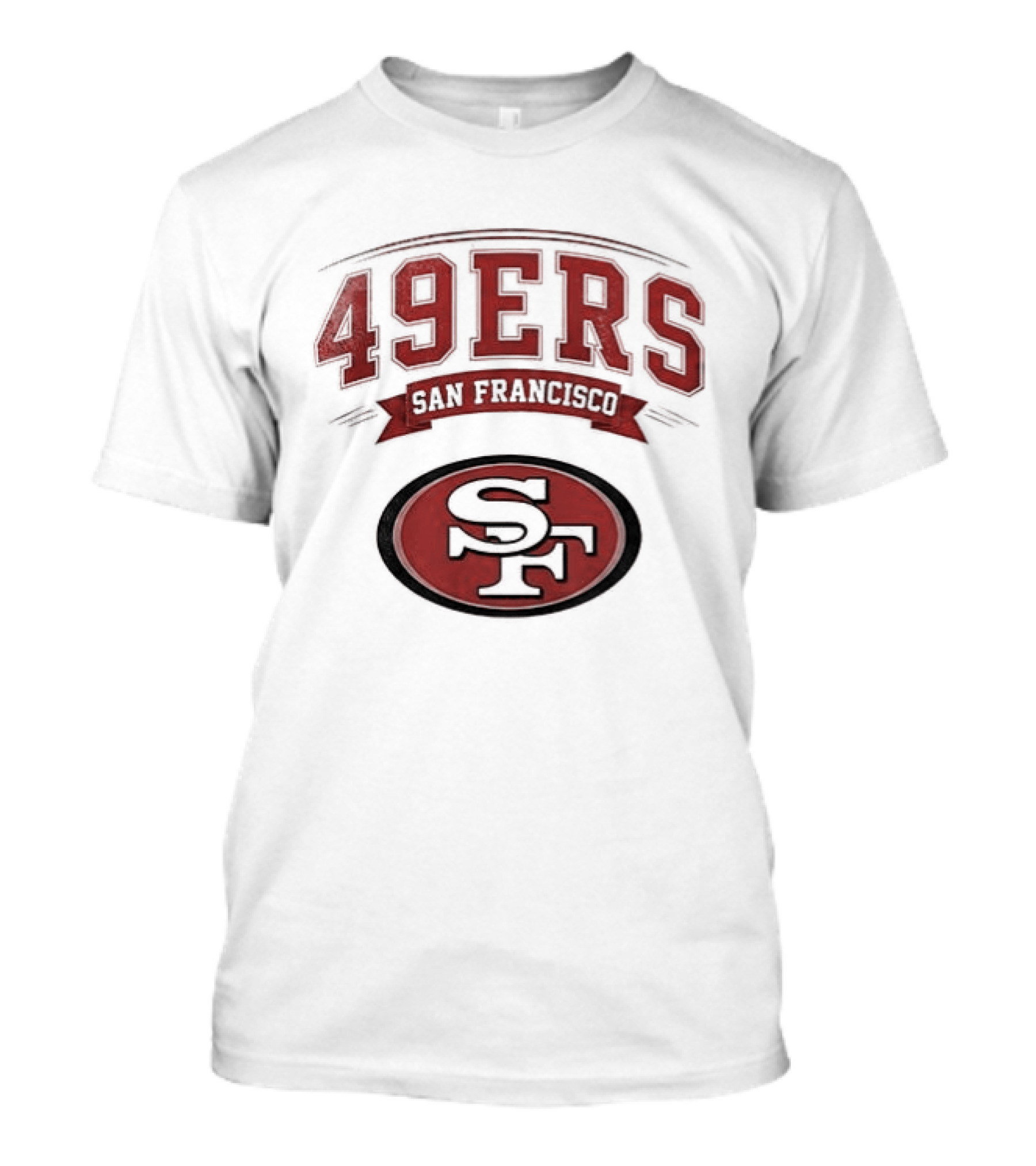 San Francisco 49ers Ghostface Running Football 49ers SF T-Shirt