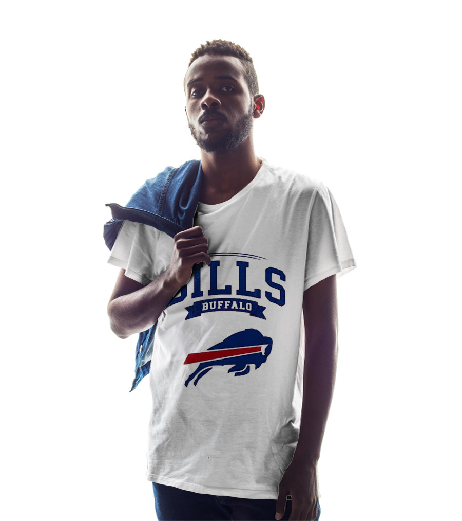 Buffalo Bills Ghostface Running Football T-Shirt