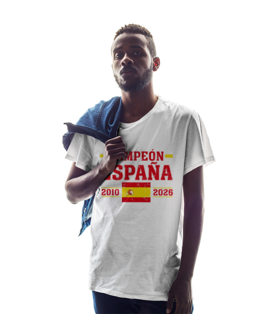 Campeón España 2010 2026 Spanish Flag T-Shirt