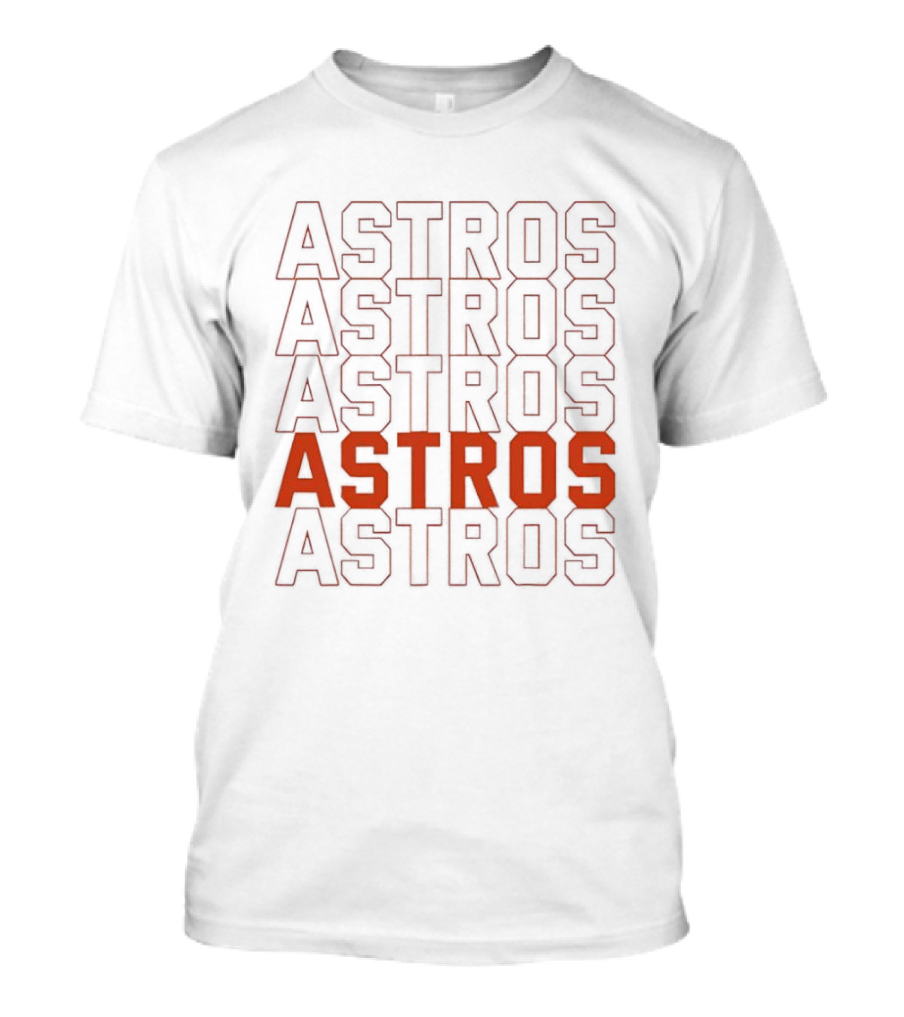 Houston Astros Repeated T-Shirt