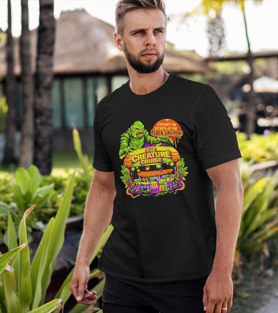 Explore The Secrets Of The Black Lagoon The Creature Cruise Adventure T-Shirt