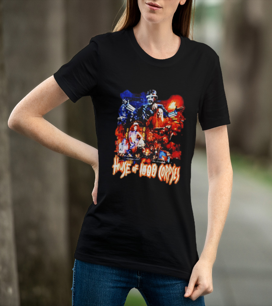 House Of 1000 Corpses Rob Zombie Horror Movie Captain Spaulding T-Shirt