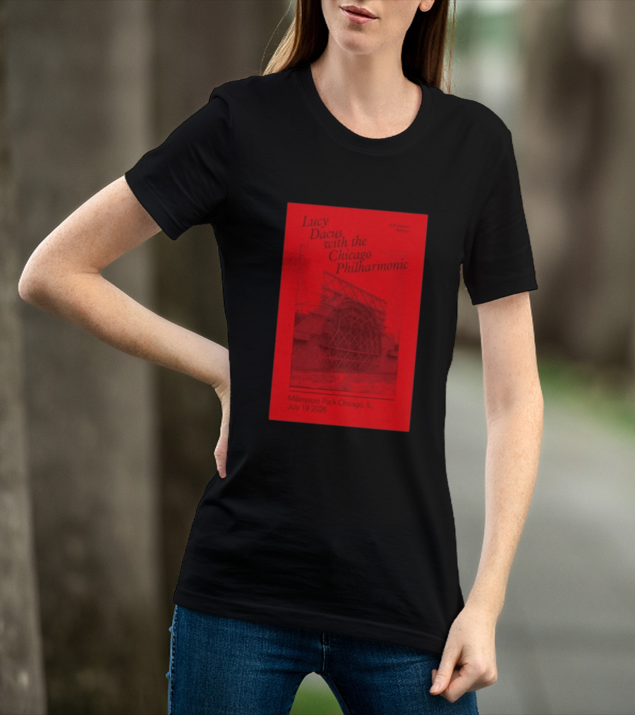 Lucy Dacus With The Chicago Philharmonic Millennium Park Chicago July 19 2026 T-Shirt