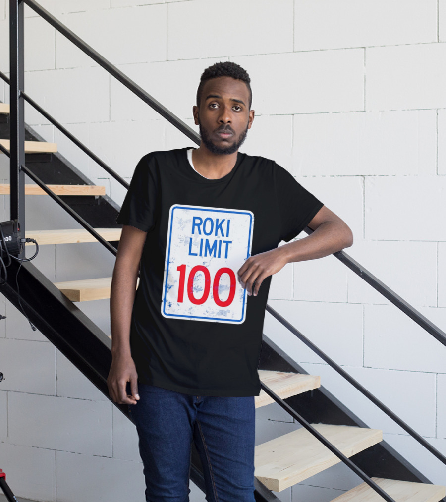 Roki Sasaki Speed Limit 100 Dodgers T-Shirt