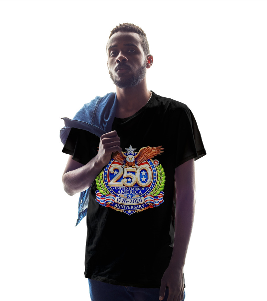 250th Anniversary United States Of America 1776 2026 Eagle T-Shirt