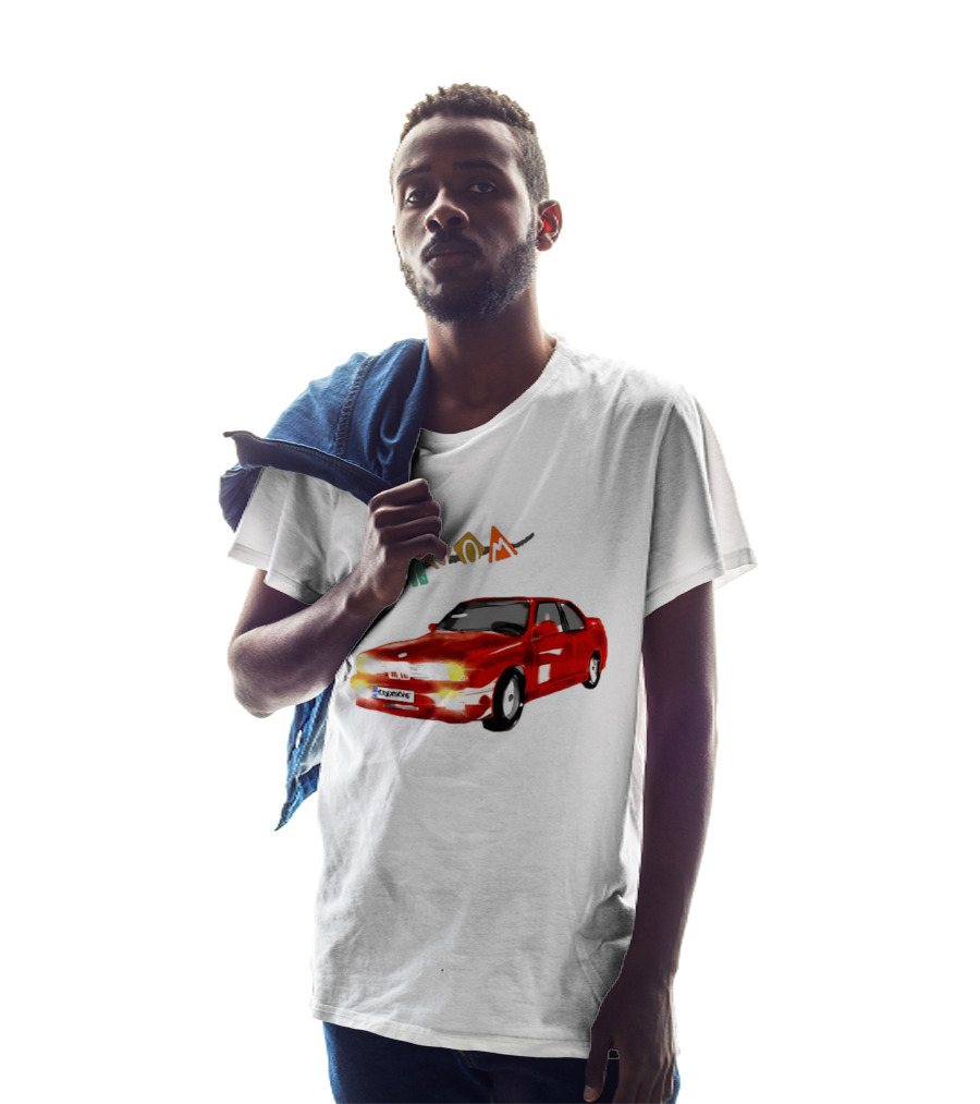 BMW E30 M3 Nyoom Drift Car Adventure T-Shirt