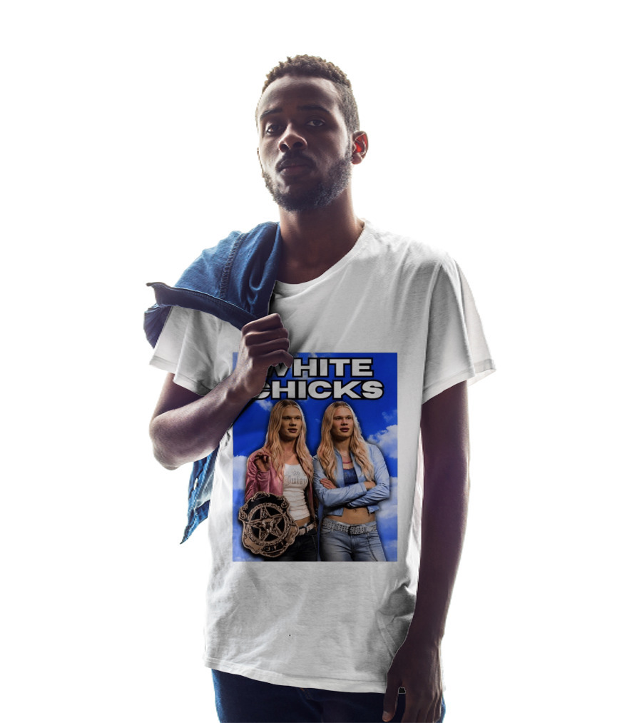 Erling Haaland White Chicks Meme Juicy Couture Style Retro Comedy T-Shirt
