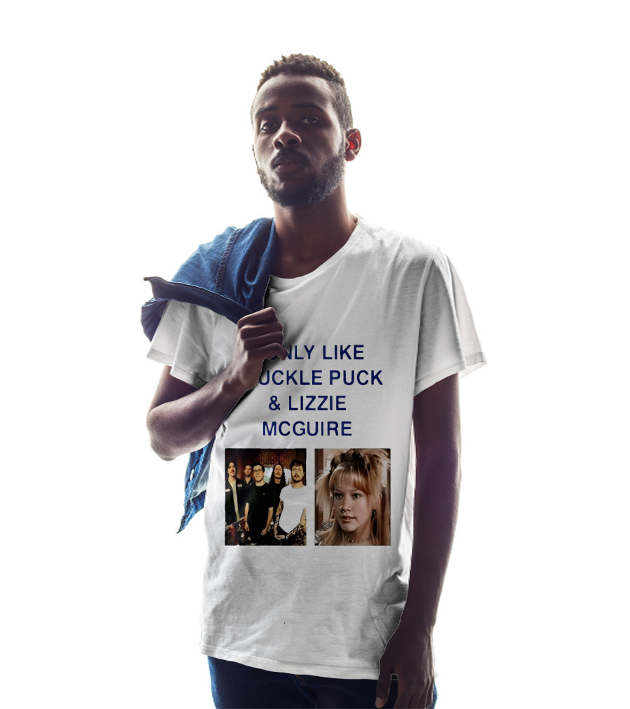 I Only Like Knuckle Puck Band And Lizzie McGuire TV Show Fans Nostalgia T-Shirt