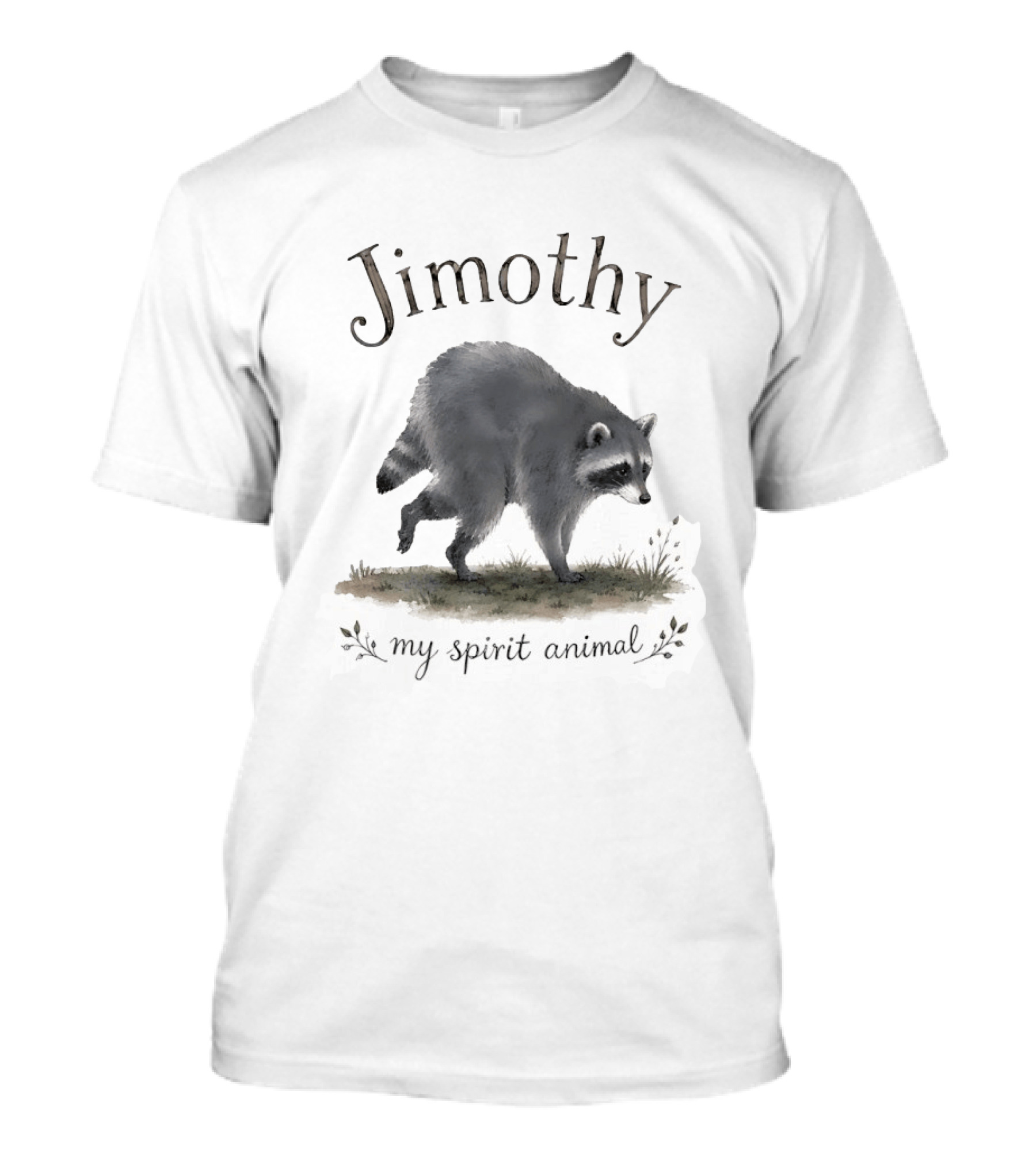 Jimothy My Spirit Animal Raccoon T-Shirt