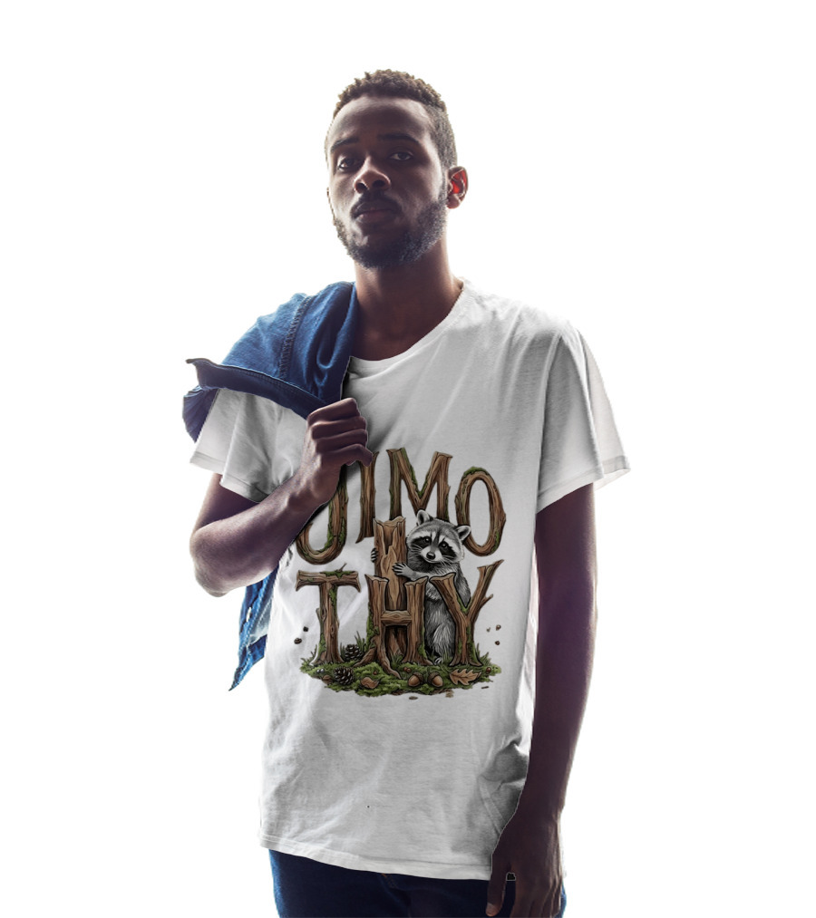Jimothy The Raccoon Forest Adventure T-Shirt