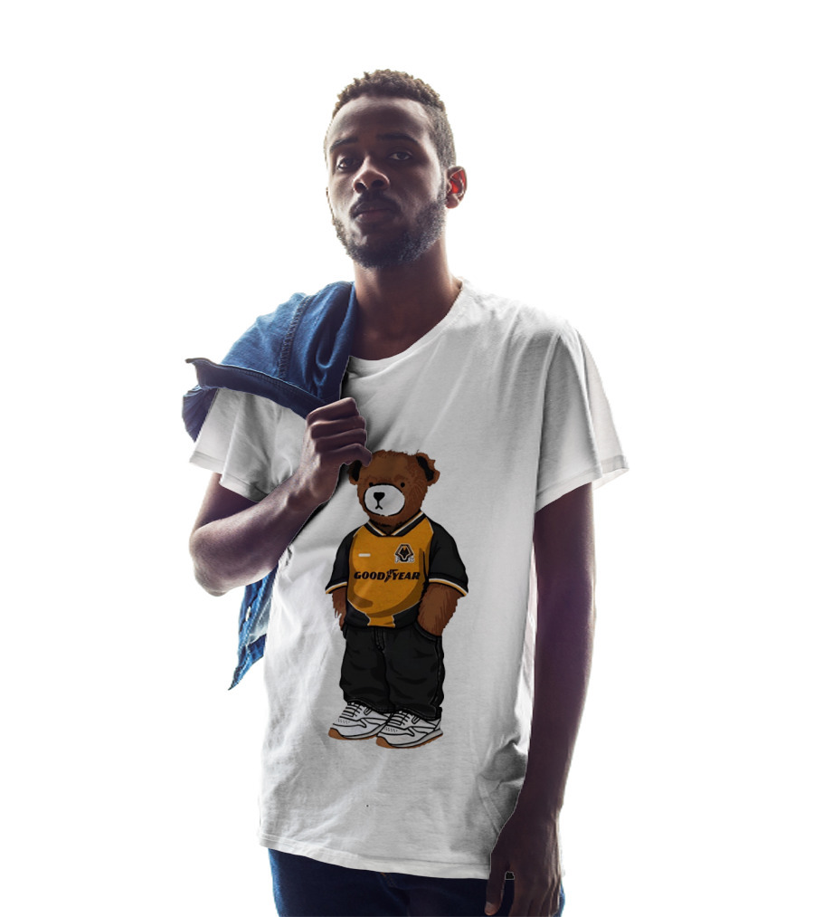 Wolverhampton Wanderers Goodyear Jersey Bear T-Shirt