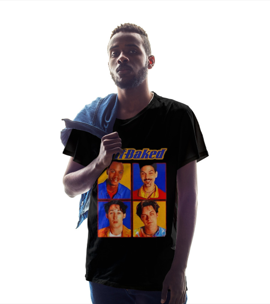 Half Baked Movie Characters Block T-Shirt