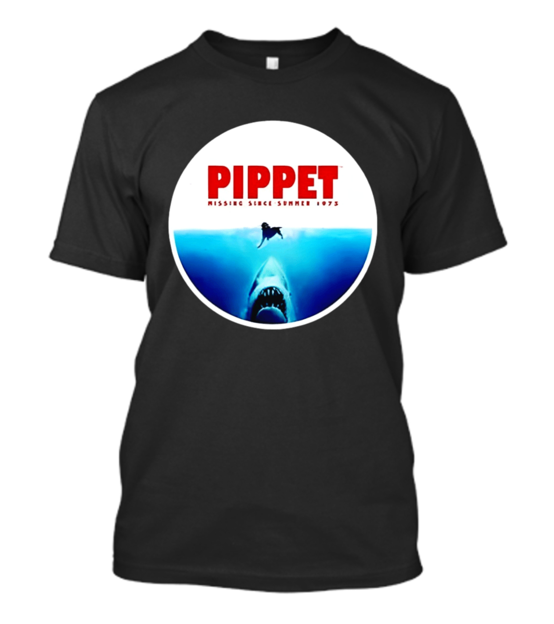 Pippet Missing Since Summer 1975 George M Stoddard Jaws T-Shirt