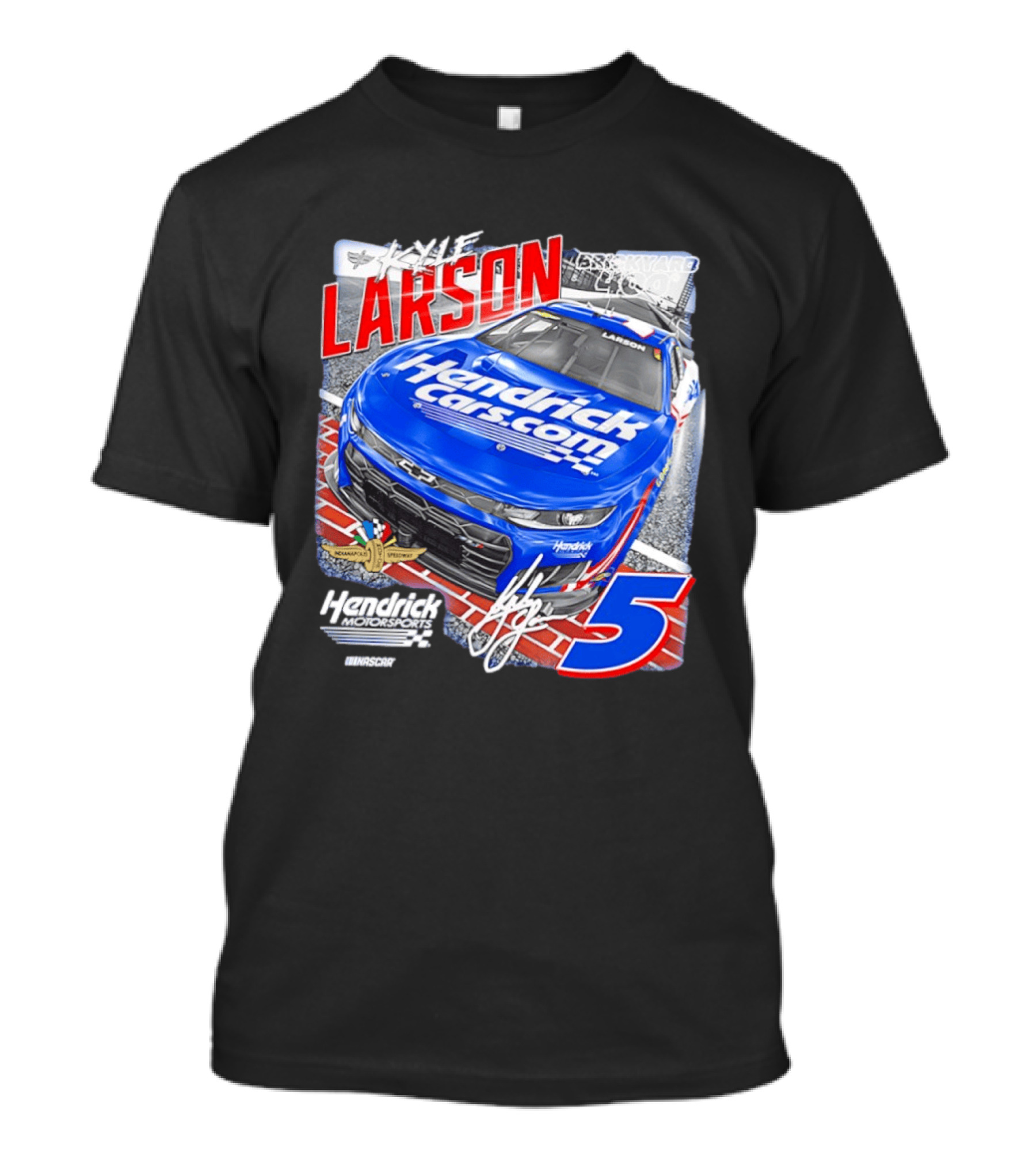 Kyle Larson Hendrick Motorsports No 5 Brickyard 400 T-Shirt